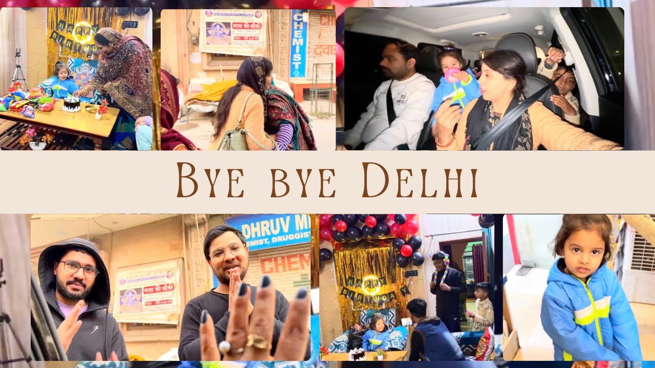 Ghar pahunch ke mila special surprise 🥰!! Bye bye Delhi !! 