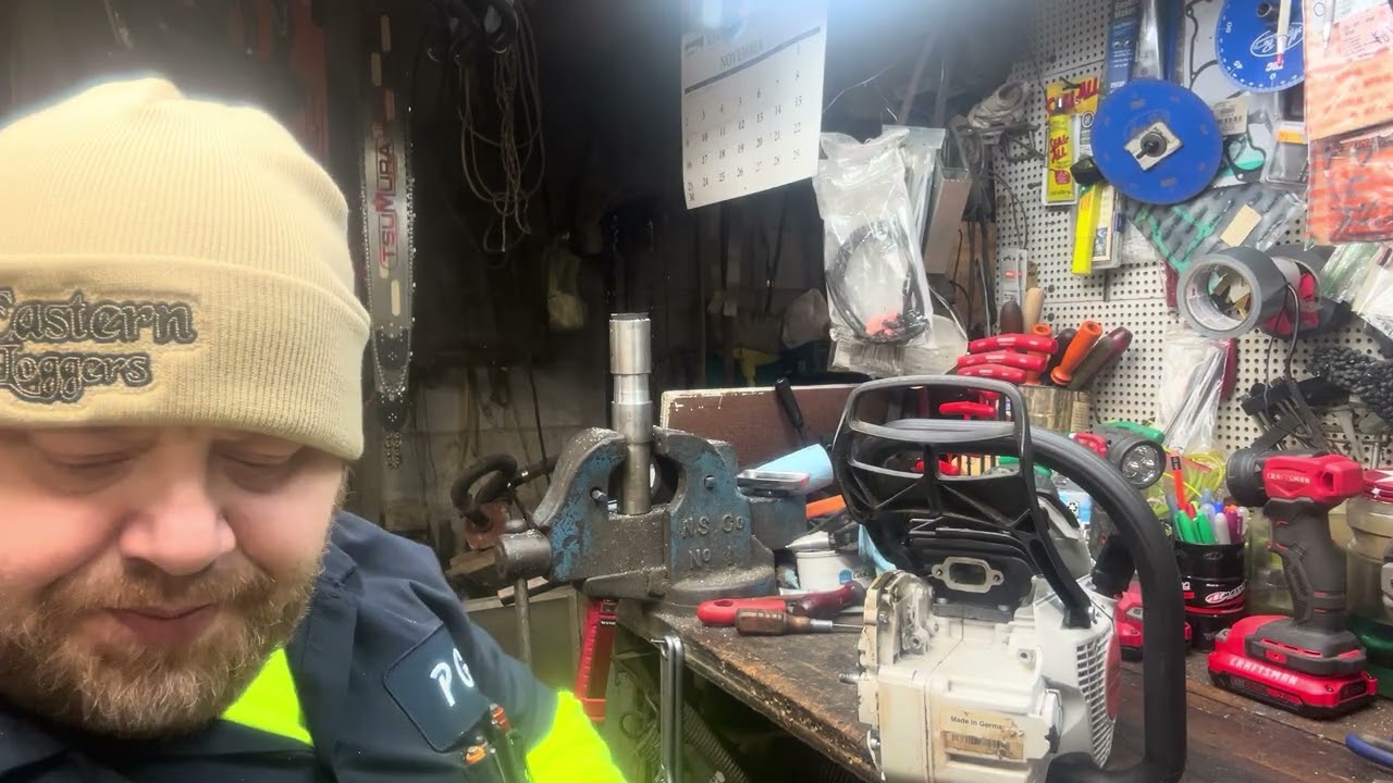 Ported RR/stihl ms362c..final assembly 😎🦎