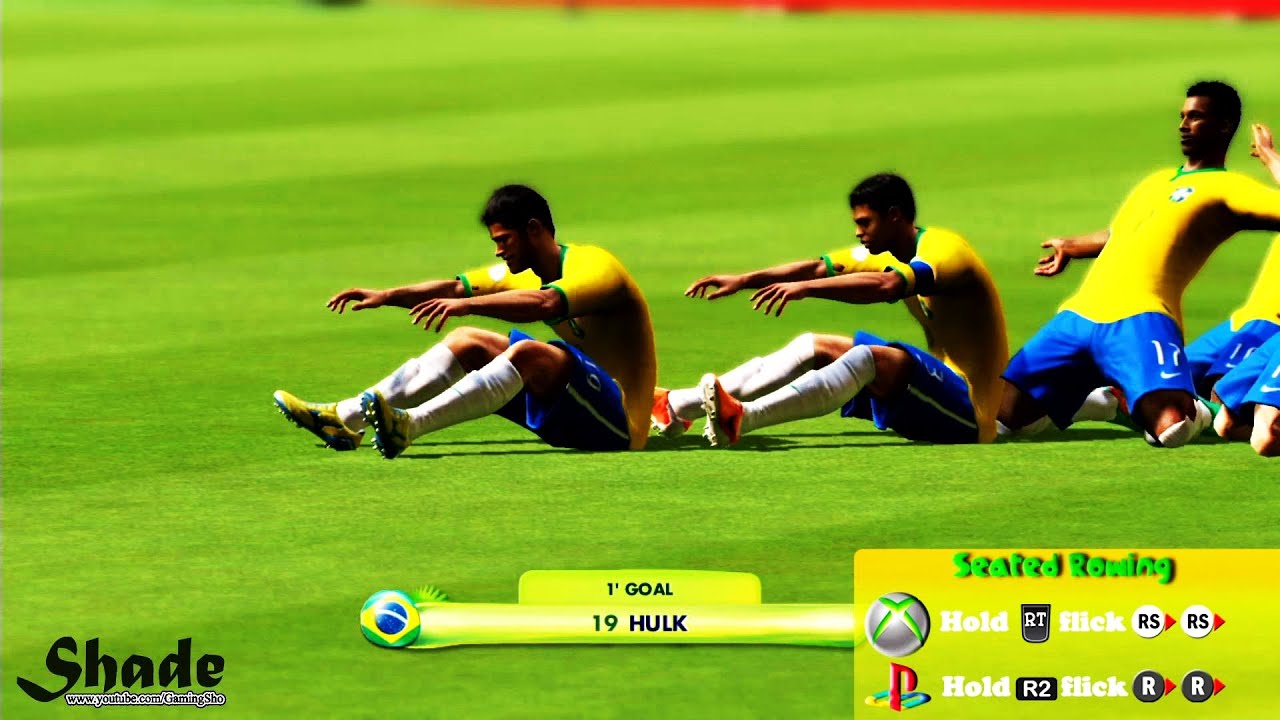 2014 FIFA World Cup Brazil All Celebrations Tutorial | Xbox & Playstation | HD 1080p