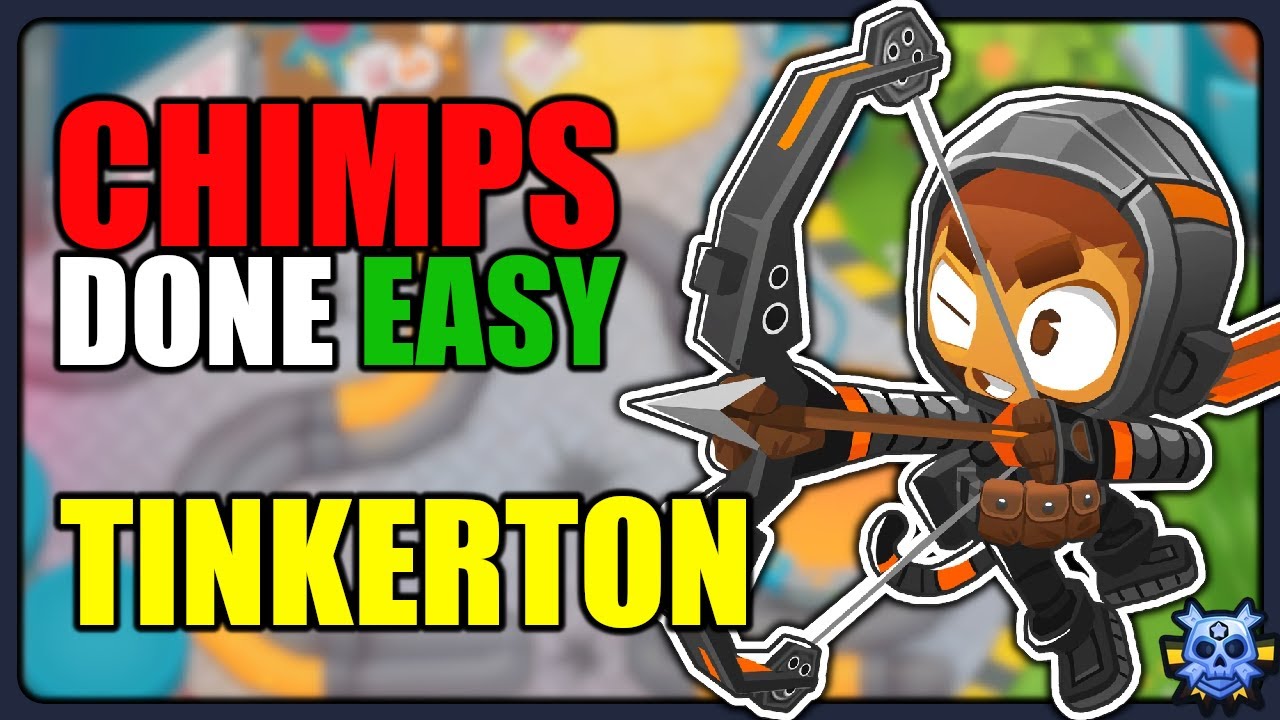 TINKERTON - CHIMPS | Easy Strategy for Black Border | BTD6