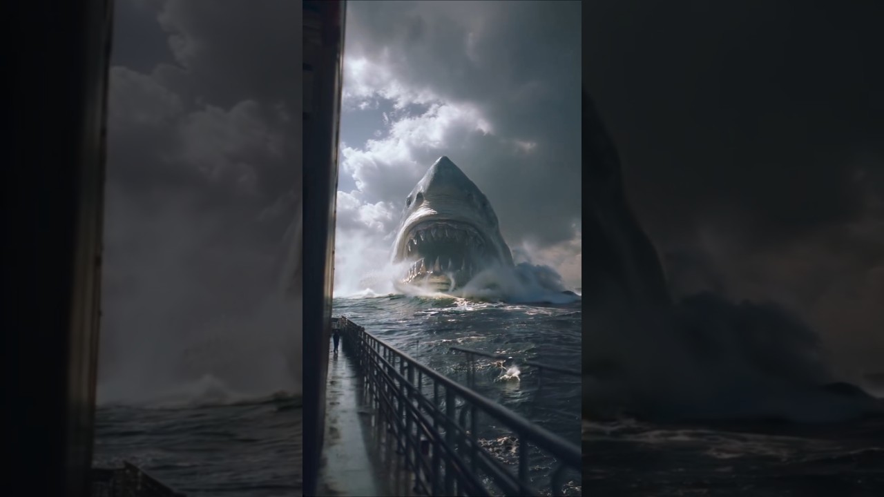 Monster Wave Captured Ai Generated #ai #aivideo #wave #tsunami #thebongtraveller #travel