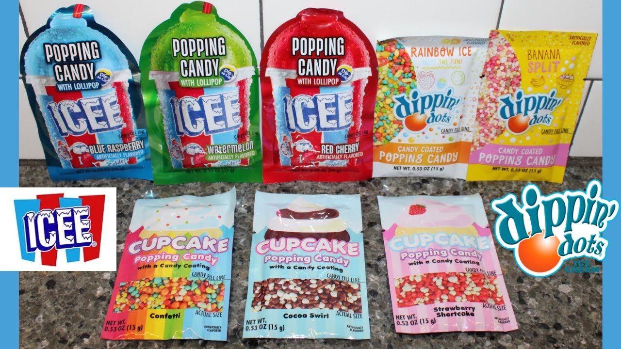 Popping Candy: ICEE, Dippin’ Dots & Cupcake Review