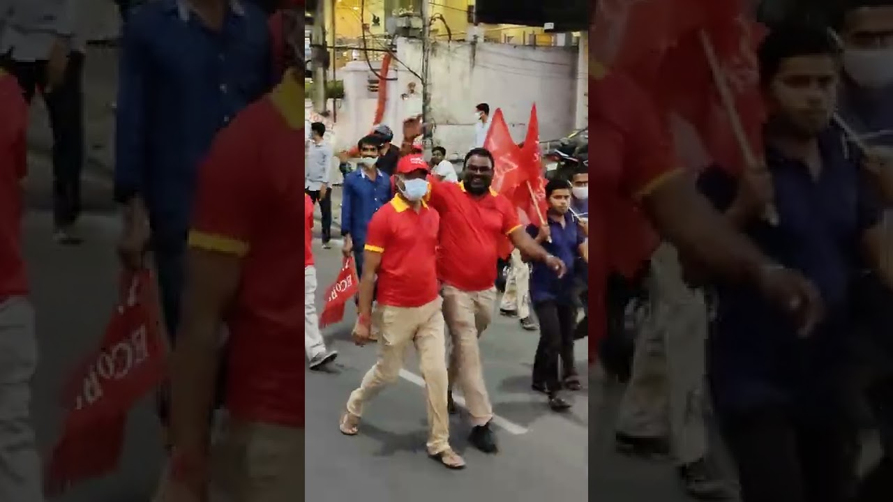 East Coast Railway Shramik Union Mega Rally at Visakhapatnam🚩🚩🚩🚩🚩🚩🚩