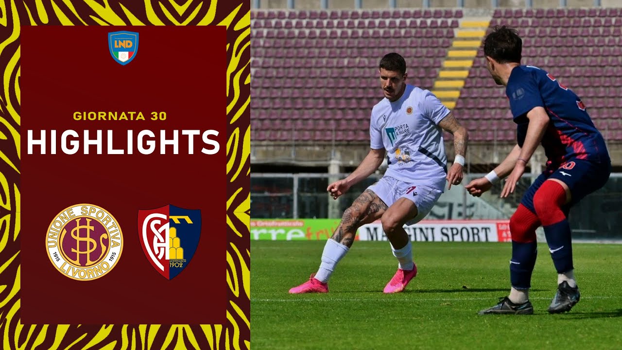 U.S. Livorno 1915 - Montevarchi | Highlights Livorno TV | Telecronaca Jacopo Morelli