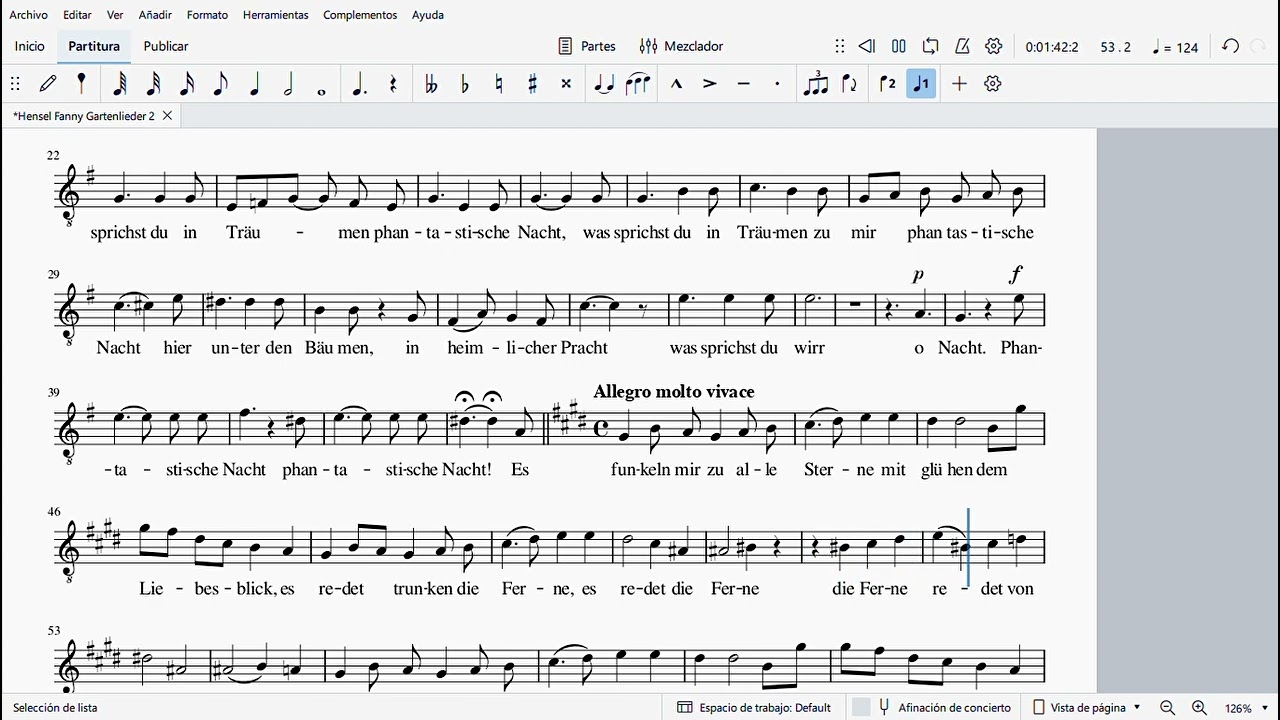 2. Schöne Fremde - tenor