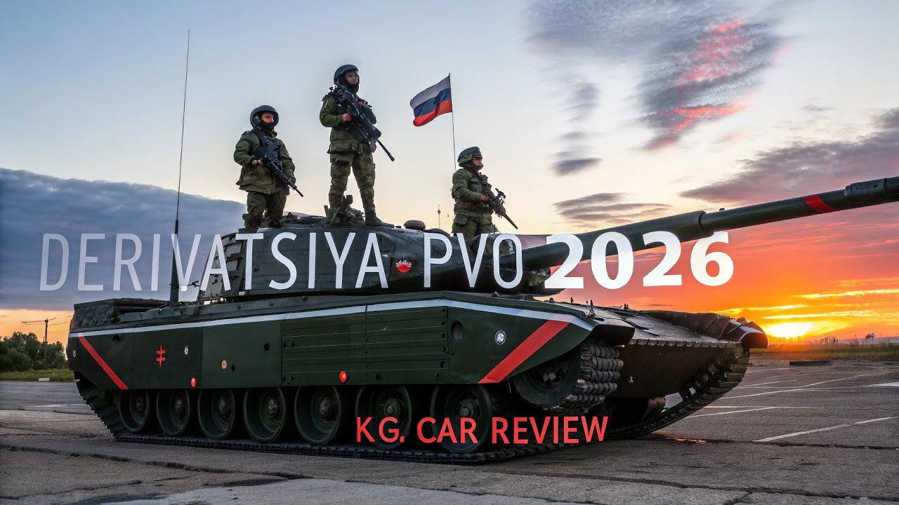  Derivatsiya-PVO 2026 &mdash; Футуристический российский танк будущего! Мощь, технологии и дизайн | 