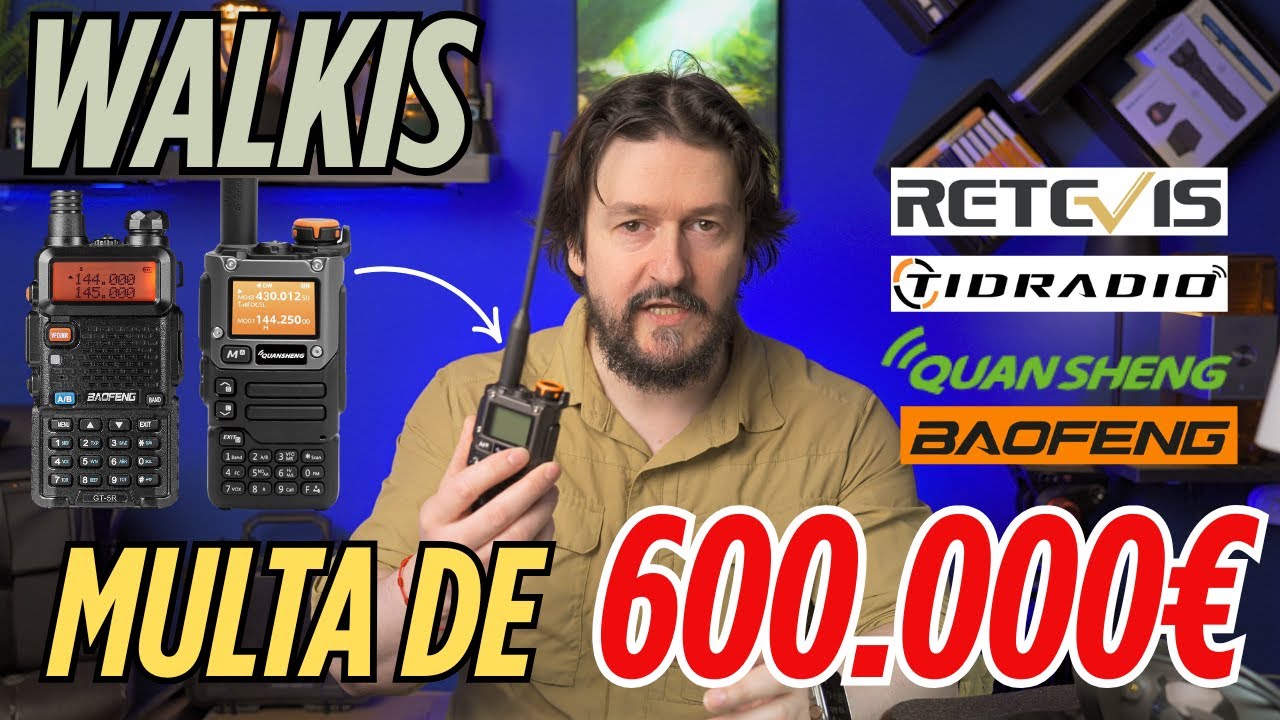 GUIA para que NO te multen - ¿Walkies de USO LIBRE?