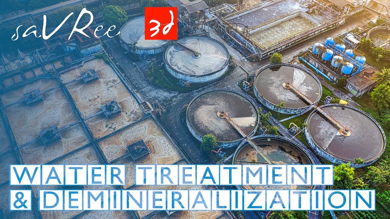 Объяснение очистки и деминерализации воды (3D-инжиниринг)