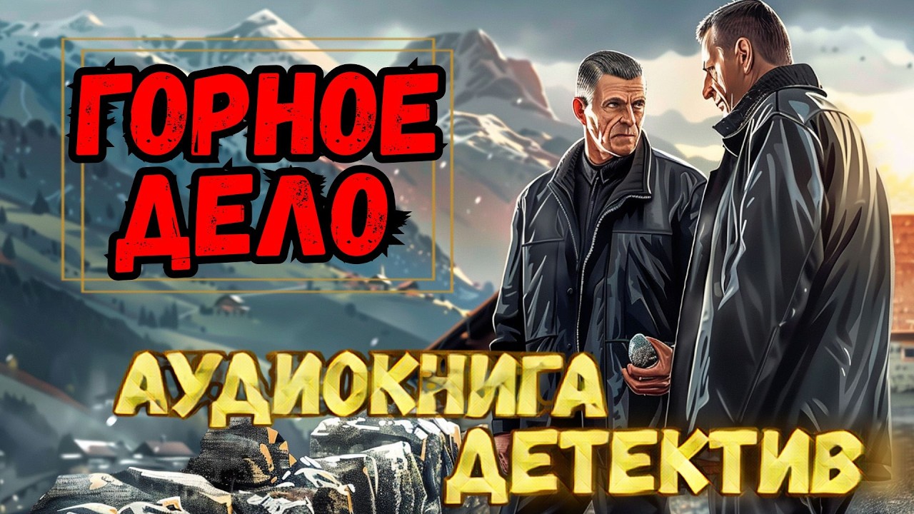 СЛУШАТЬ ПОЛНОСТЬЮ: ГОРНОЕ ДЕЛО / Аудиокнига / Детектив