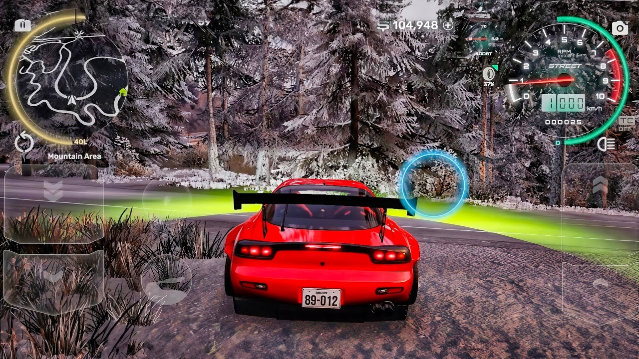 Carx Street mobile - Nissan Silvia and Mazda rx 7 driving and pov - realstic car game 