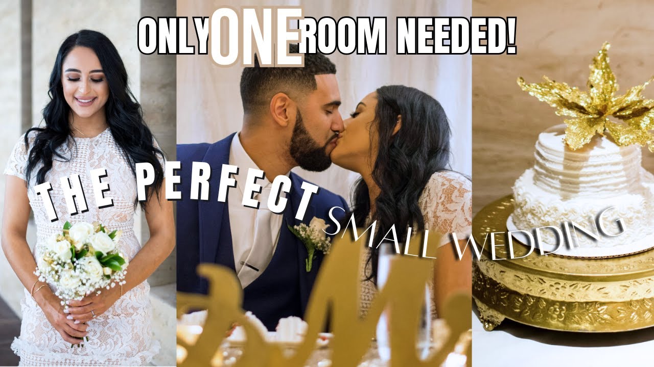 SMALL INTIMATE WEDDING INSPO! EASY WEDDING IDEA- MINIMAL PLANNING!