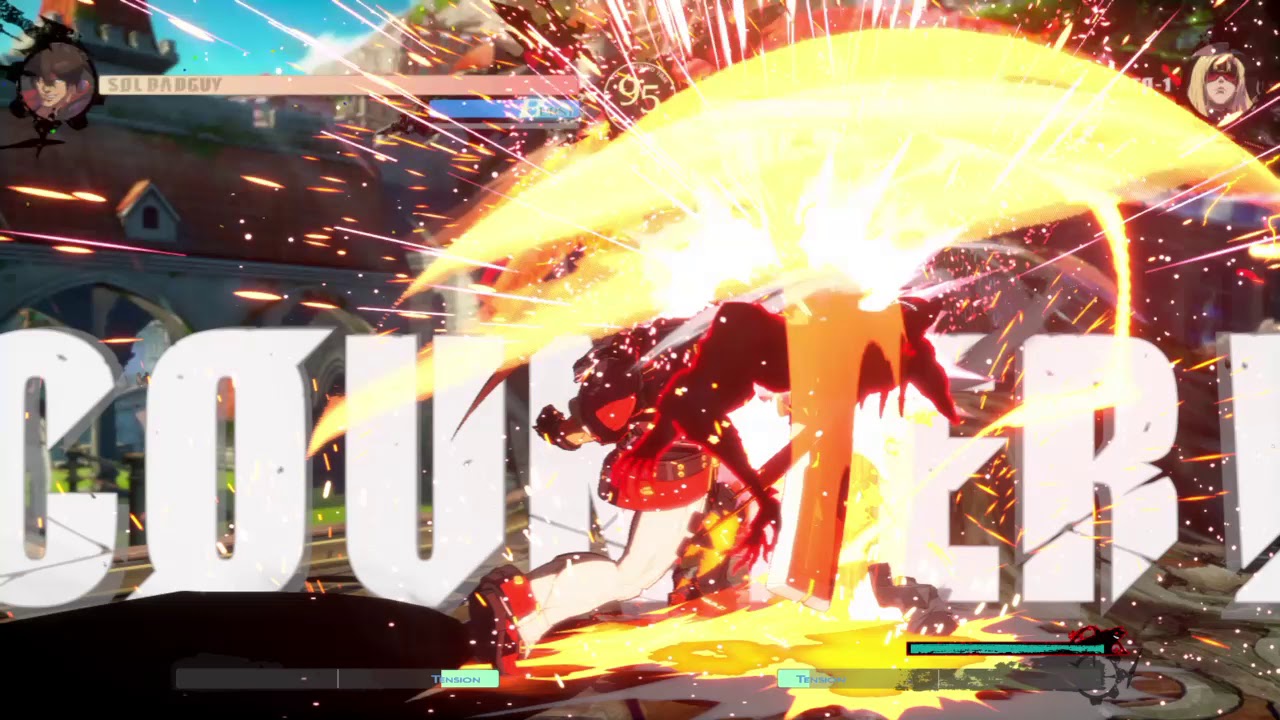 Sol vs Zato-1 Guilty Gear Beta