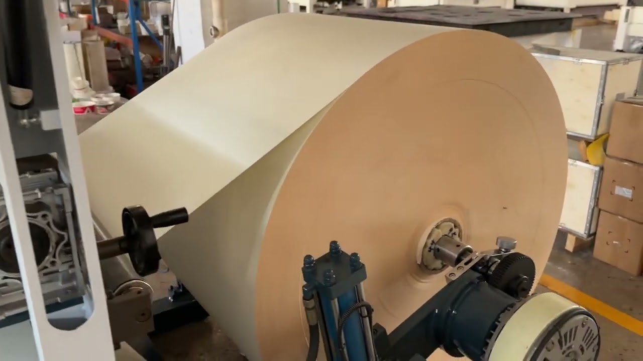 Roll Die cutting machine for paper cup fan body 