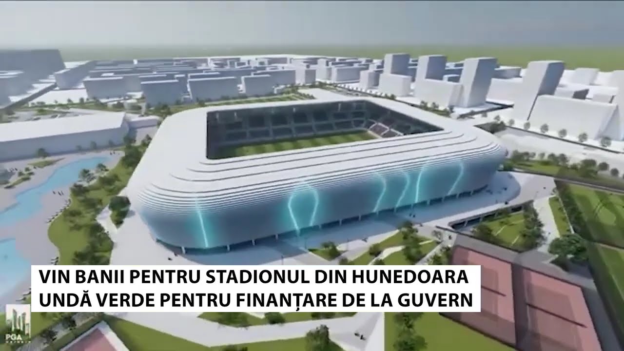 Vin banii pentru stadionul din Hunedoara  Undă verde pentru finanțare de la Guvern