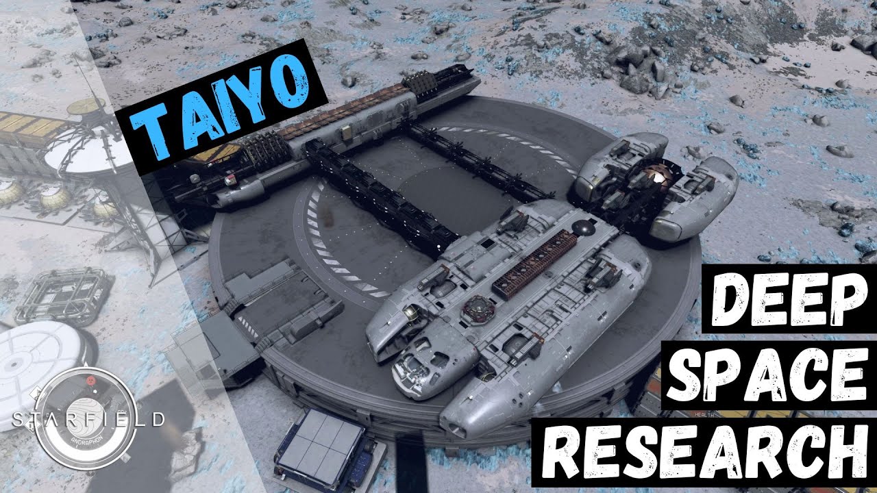 Starfield Ships | Taiyo Deep Space Research vessel