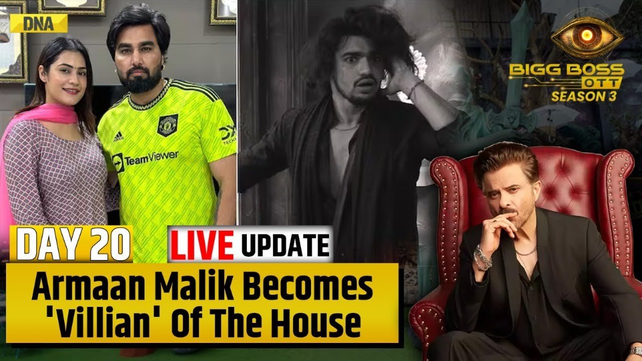 Bigg Boss OTT 3 Live: Armaan Malik Becomes The Villian Of The House I Big Boss OTT Season 3 Live