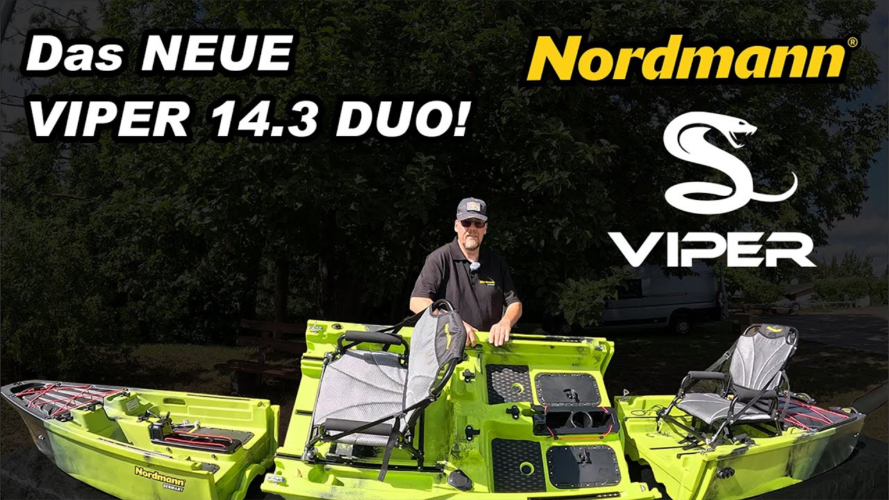 🌊 Nordmann® Viper 14.3 – Freiheit für dich oder euch beide! 🚤🎣