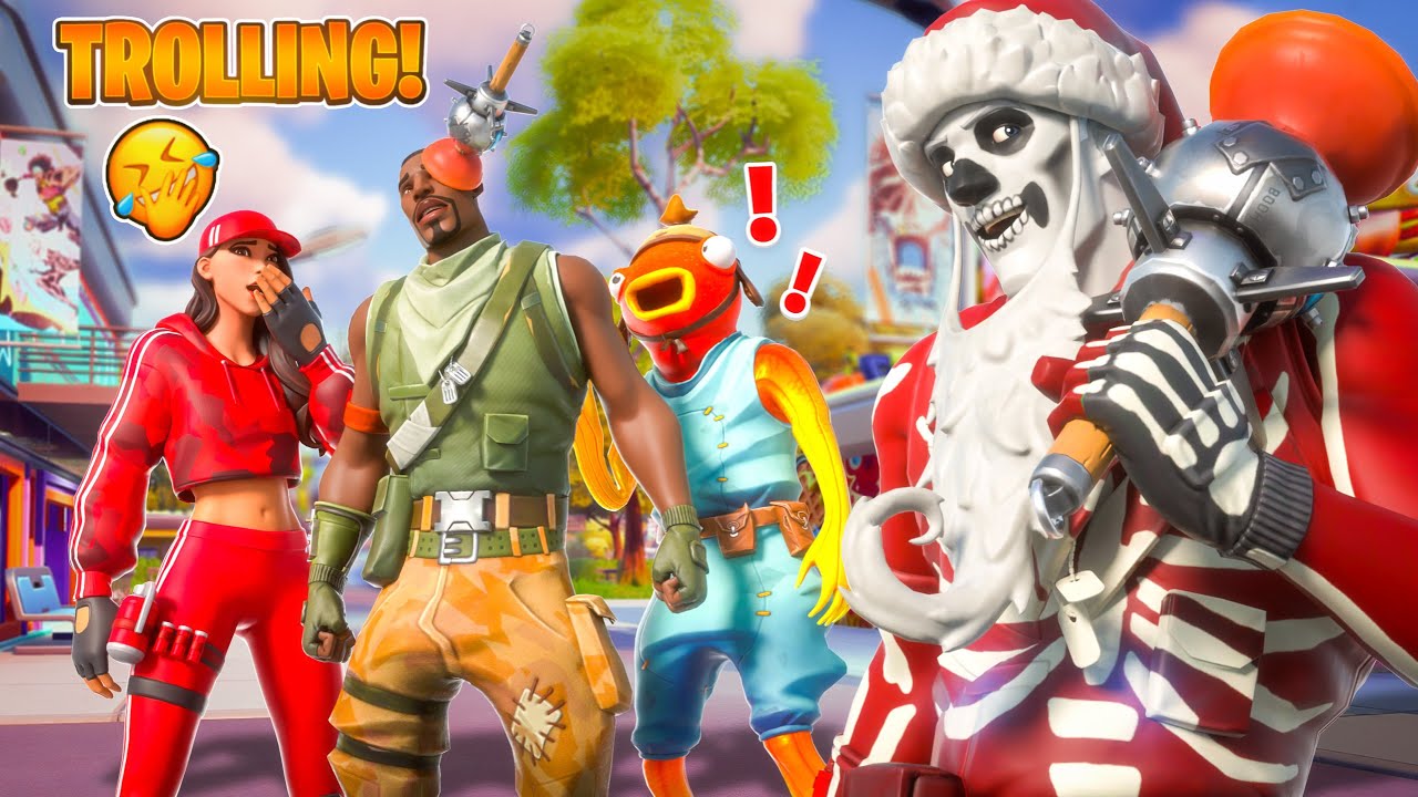 Trolling Fortnite kids in Party Royale #9