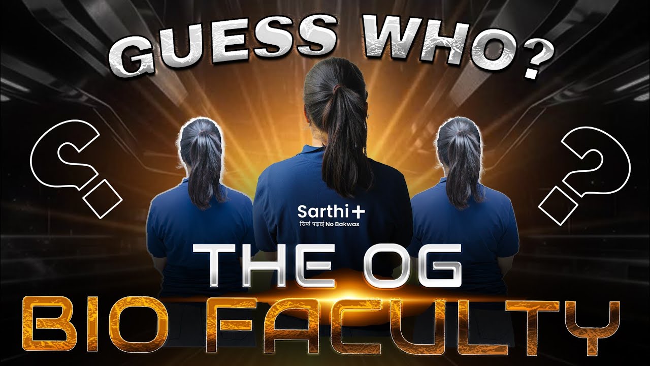 🧬 The OG Biology Faculty is Here 🔥| Only at Sarthi Plus #neet #biology