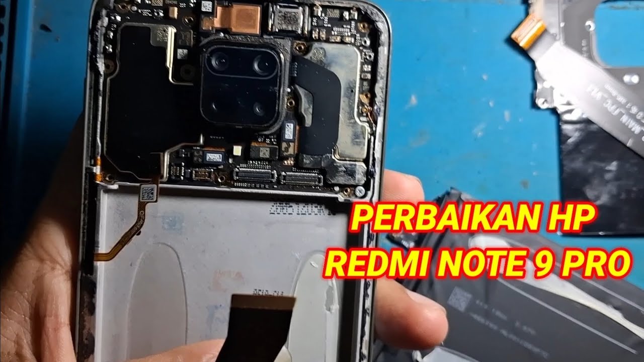 Peebaikan hp redmi note 9 pro 