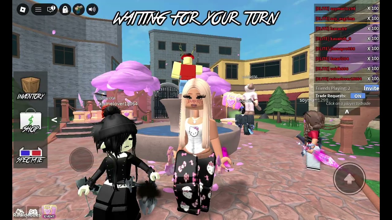 Jugando mm2 💜💜💜