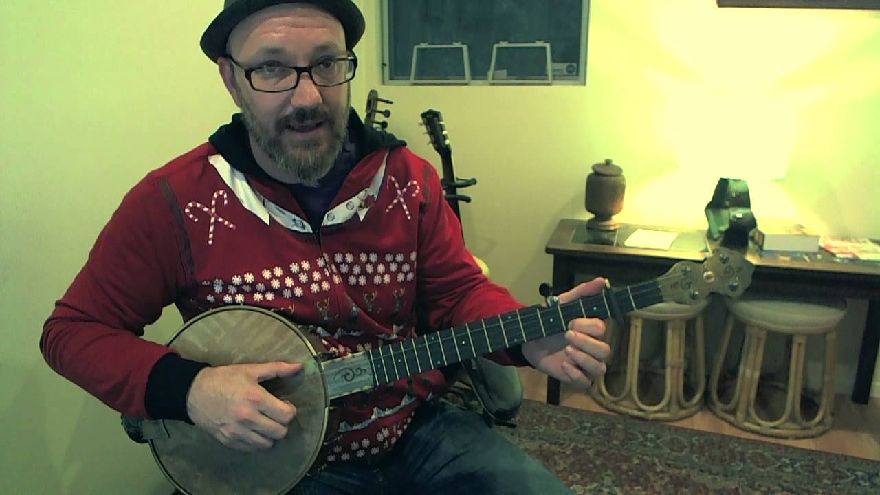 Clawhammer Banjo Lesson-Wade Ward's Half Shaved