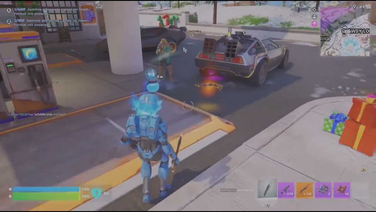Ich teame in solo fortnite Saison 7 