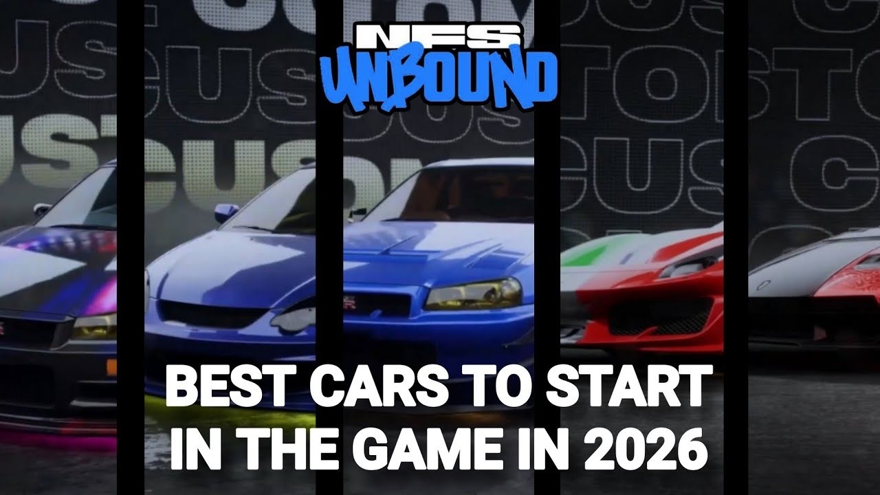 BEST CARS TO START in NFS UNBOUND in 2026