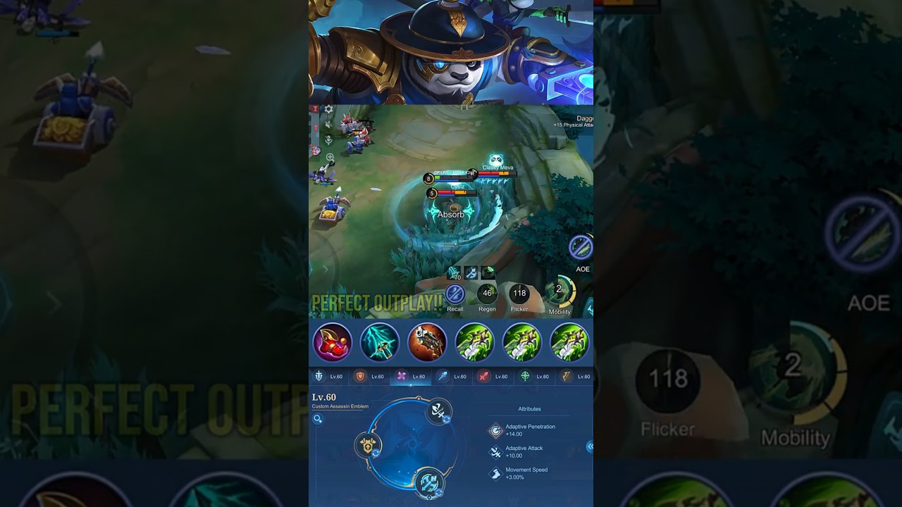 Perfect Outplay!! Akai High Damage Build (Part 14) - MLBB #gameplayproplayer #akai #MLBB