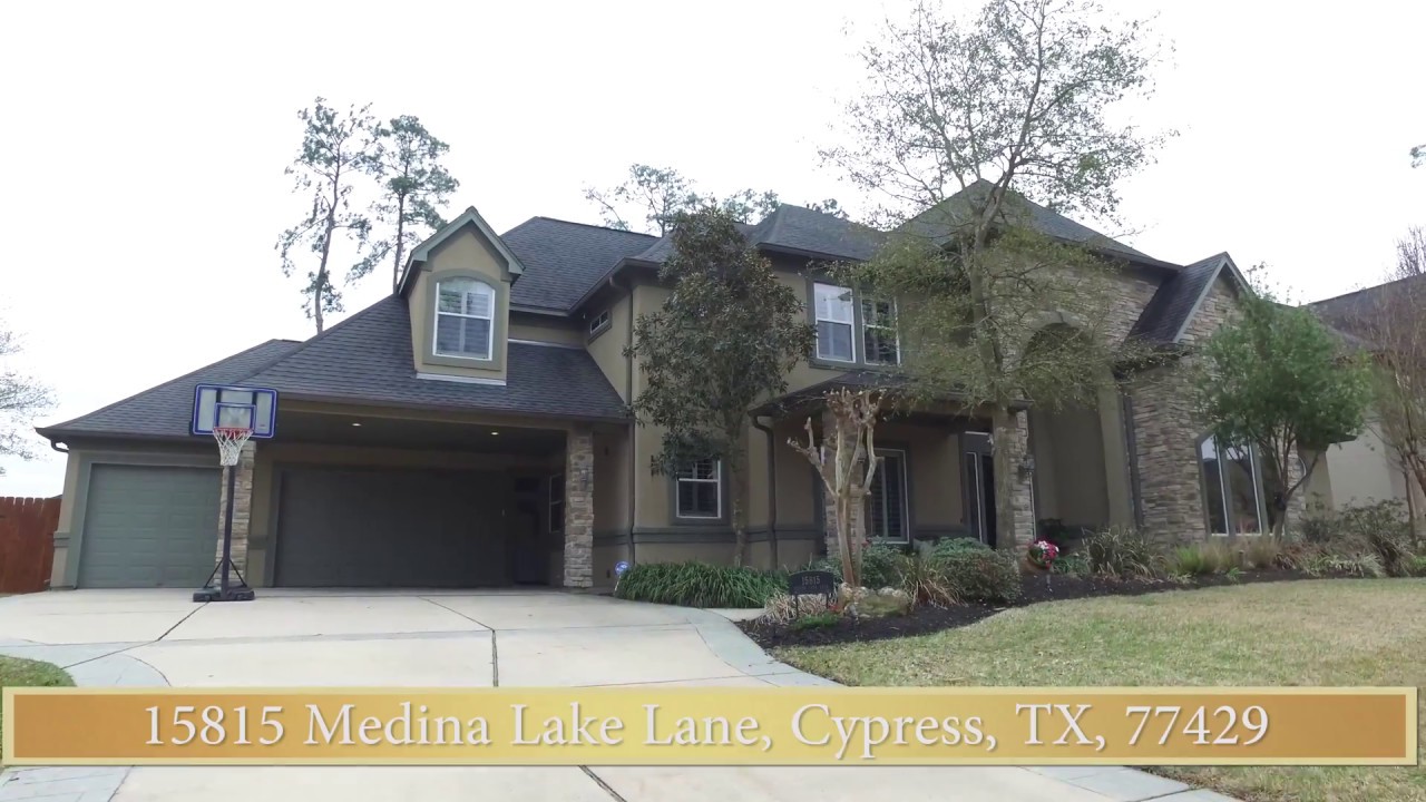 15815 Medina Lake Lane, Cypress, TX, 77429