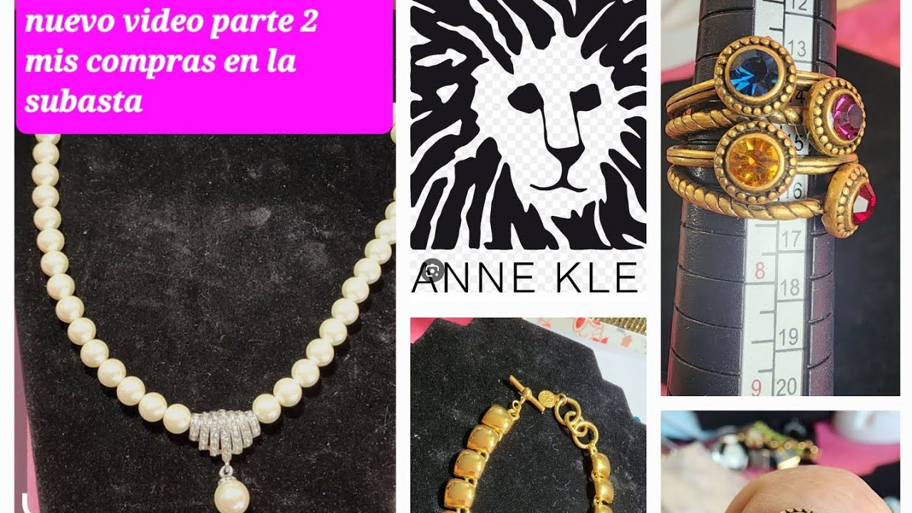 Lo que ganamos en la subasta del Domingo muchas Joyas  vintage 💎 Tesoros nuevos
