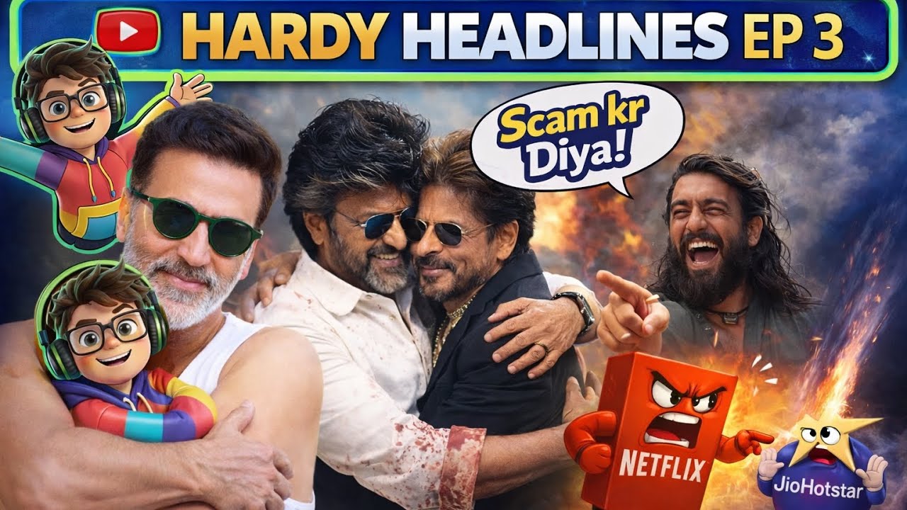 Shah Rukh Khan going crazy! | The Dhurandhar effect | Hardy Headlines #3