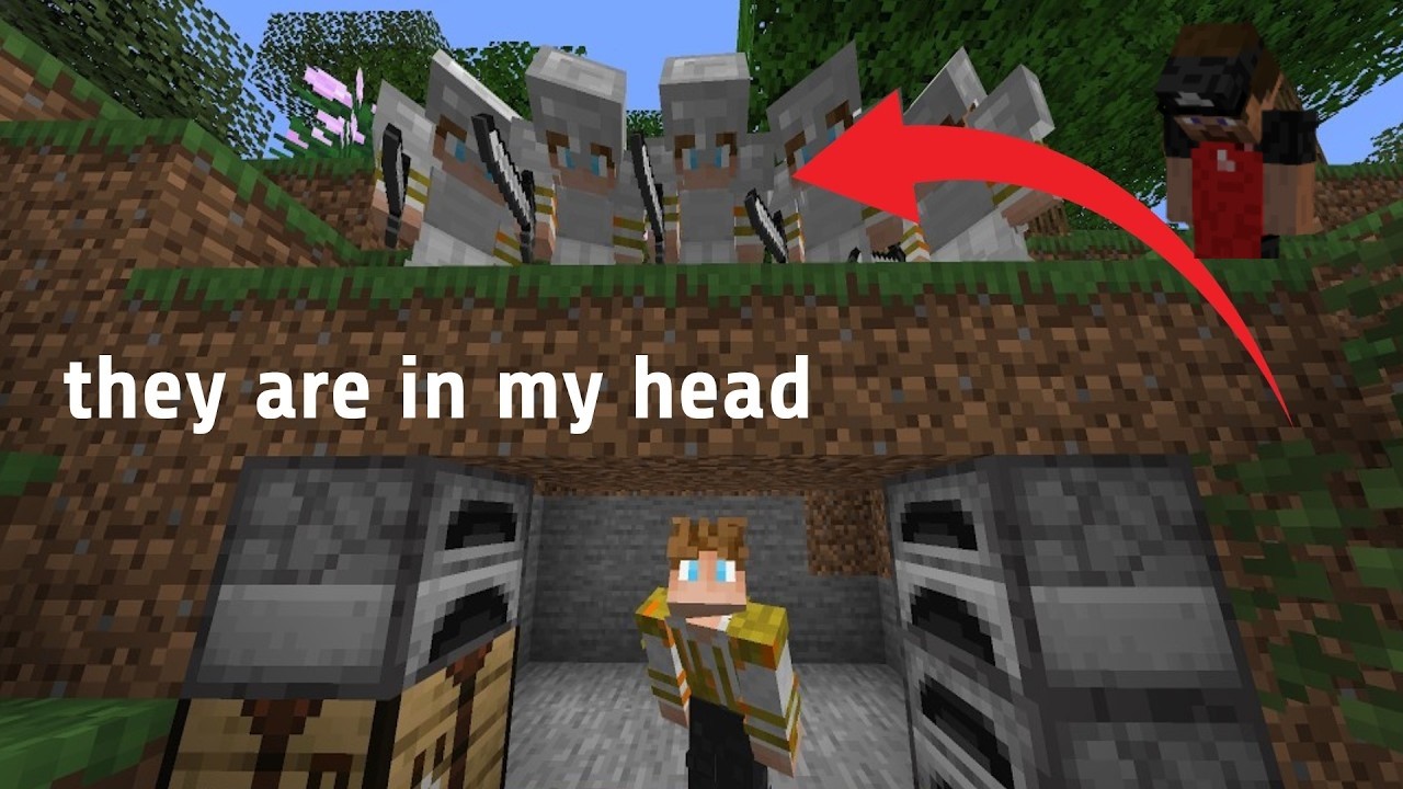 Minecraft Speedrunner против 0 охотников
