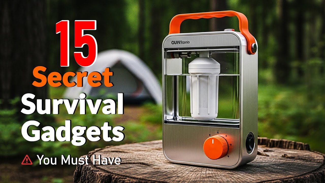 $47 GADGETS Saved a Family's Life: The 15 Items You NEED for the First 72 Hours of ANY Disaster