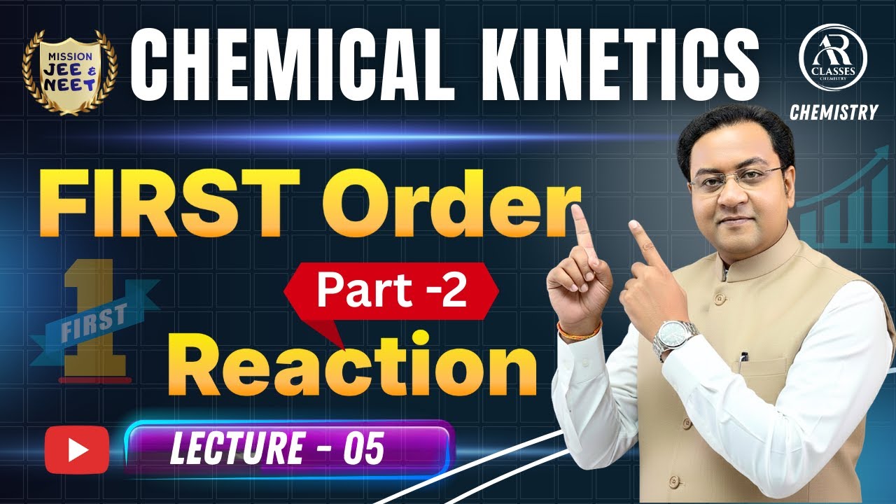 Chemical Kinetics | Class12 (L5) | Order of Reaction Methods, 1st & 2nd Order Kinetics | JEE | NEET
