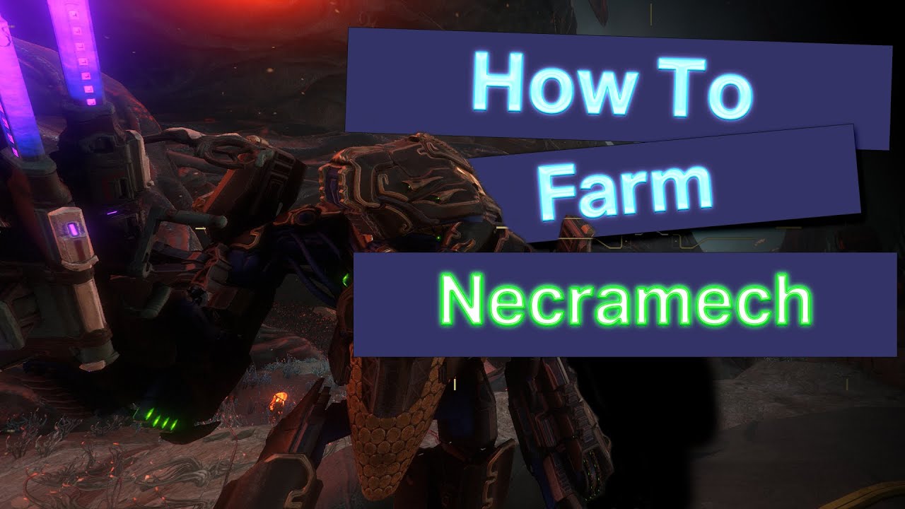 **OUTDATED** WARFRAME | How To: Build a Necramech | Step by Step How to FARM Your ENTIRE VOIDRIG!!