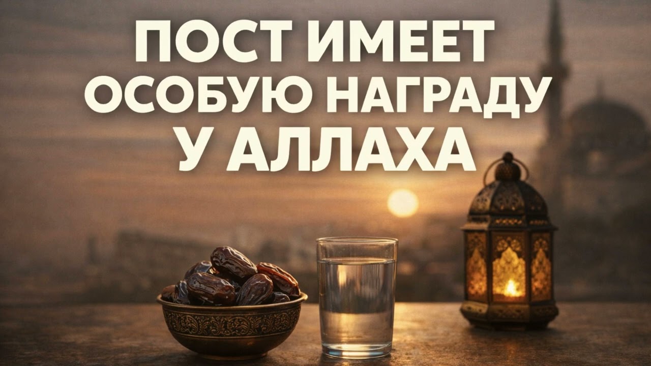 Достоинство поста (уразы) в исламе || Абдуллах Татарий 
