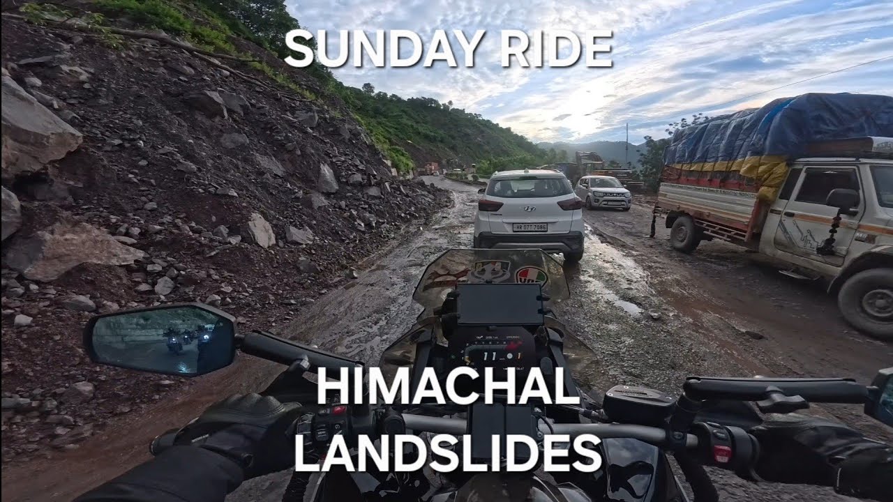 Sunday Ride with the Boys | Motorcycles, Mountains, Landslides & Good Vibes