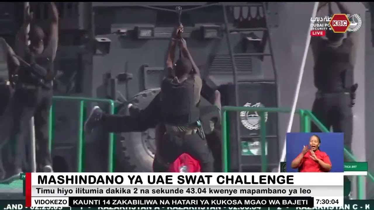 Mashindano ya UAE SWAT I Timu ya Kenya ya Executive Protection Unit yatia fora