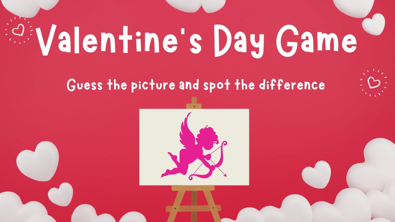 Valentine's day Game | Guess The Picture | Spot The Difference | 4K