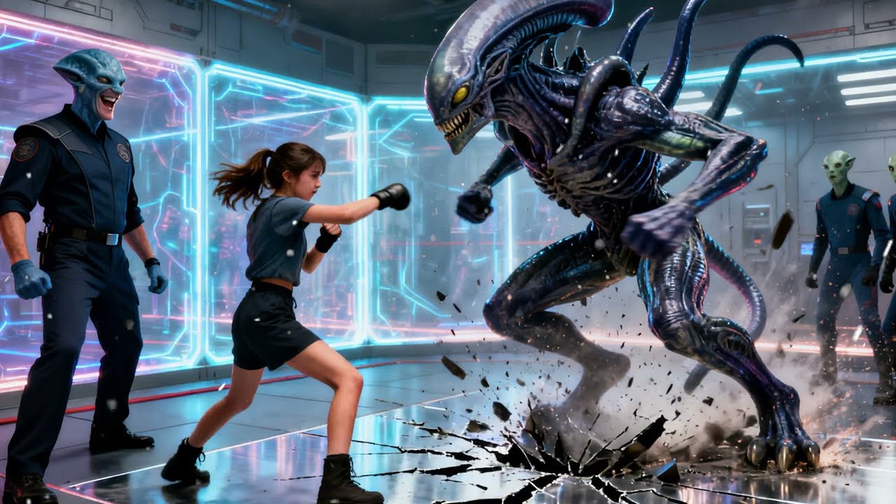 Alien Instructor Laughed at the Human Girl’s “Weak” Punch, Until She Hit Him Again   Best HFY Story