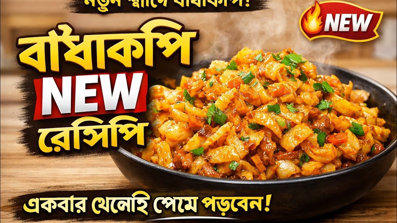 নতুন স্টাইলে বাঁধাকপি রান্না | Simple & Super Tasty.#CabbageRecipe#BengaliCooking#EasyRecipe
