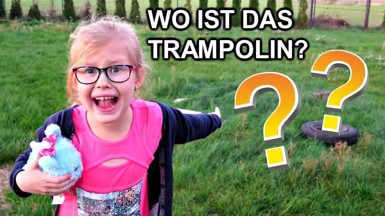 Wo ist mein Trampolin? Oma ist mit dabei im Vlog!
