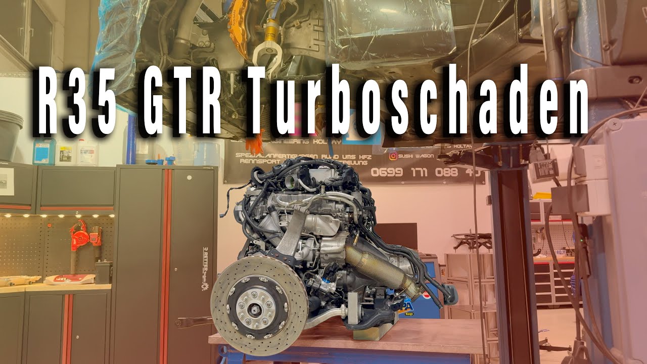 CEK - Nissan Skyline GTR R 35 Turboschaden / Upgradelader GT 25