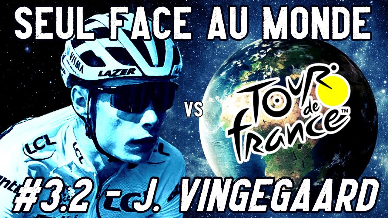 SEUL face au MONDE - Jonas VINGEGAARD 3.2 (LA FIN!) - TOUR DE FRANCE 2024
