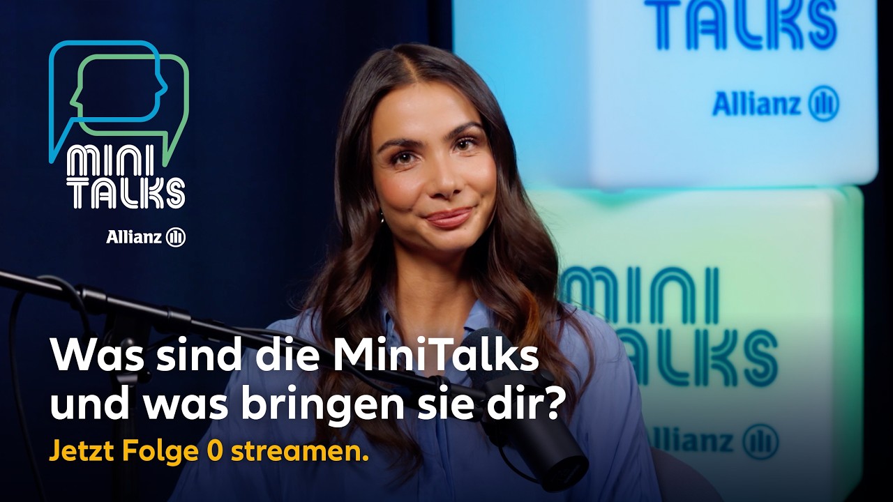Allianz MiniTalks #0: Was sind die MiniTalks und was bringen sie dir?