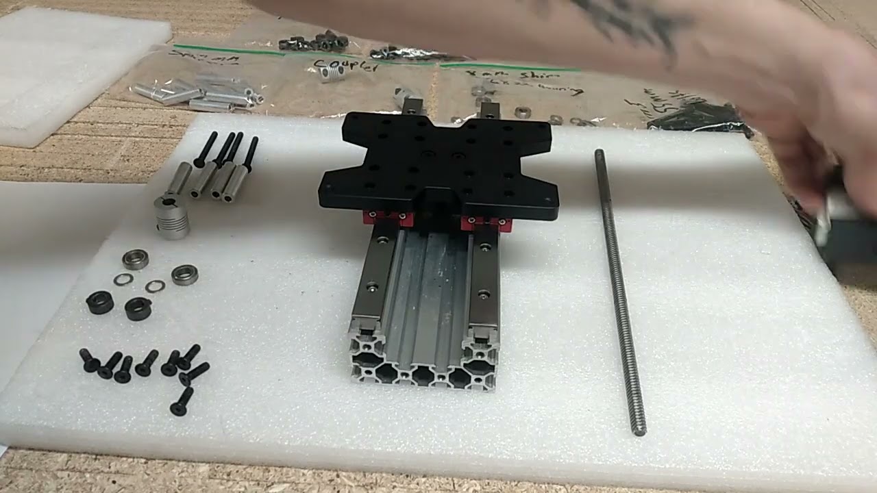Assembly of a Queenbee Ultra Cnc upgrade kit from Yuyong Industry.