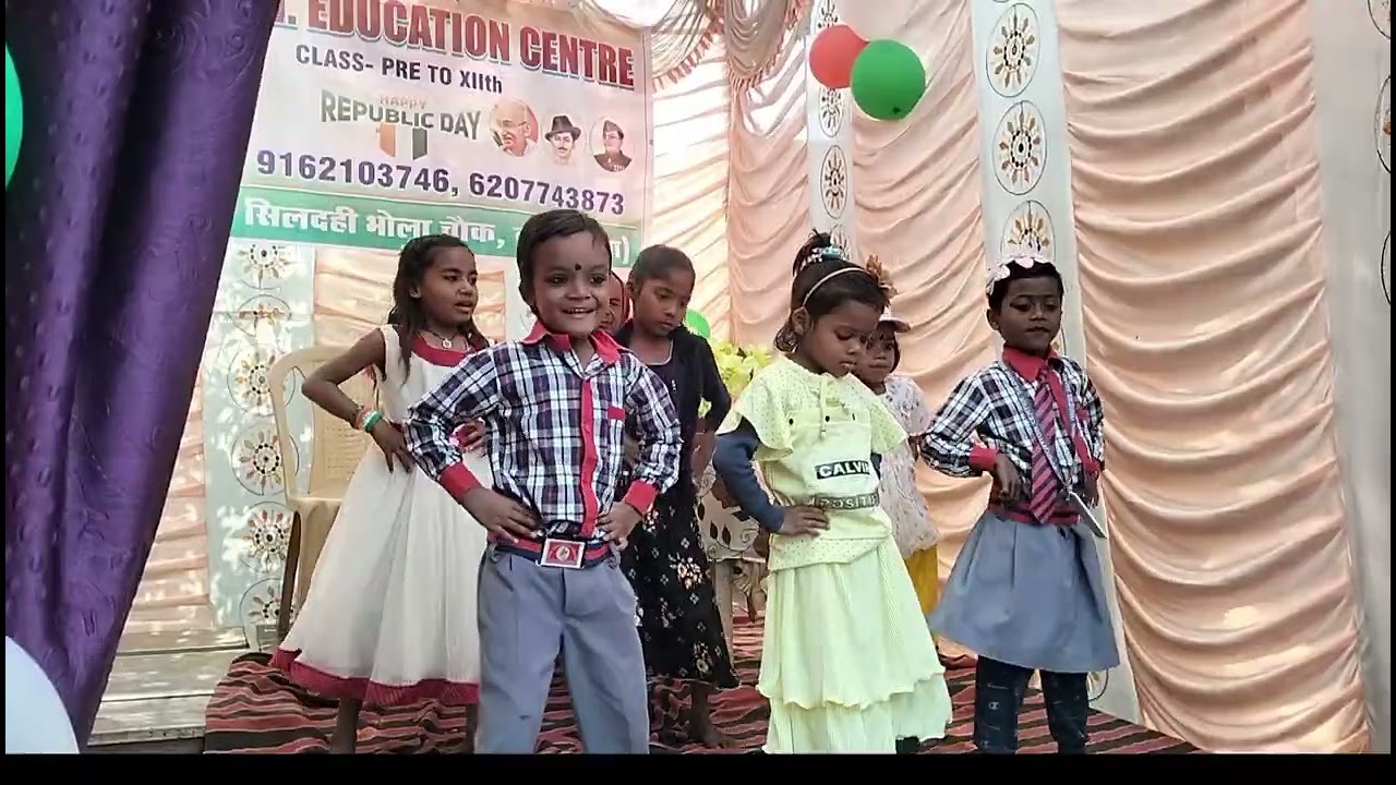 चंदा ने पूछा तारों से तारों ने पूछा हजारों से # Chanda ne pucha taro se School program 