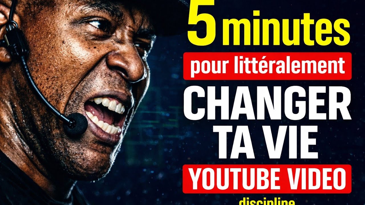 🥇 Donne-moi 5 minutes et je te montre comment changer ta vie #discipline 