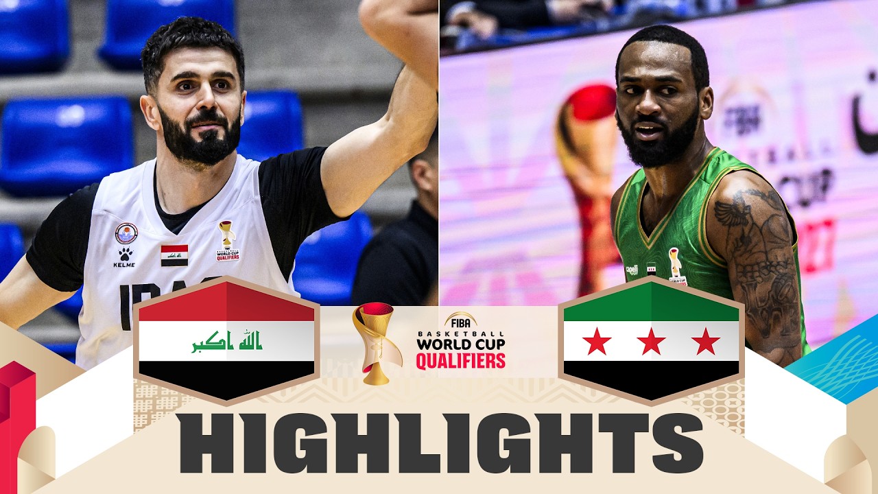 Iraq 🇮🇶 v Syria 🇸🇾 | Highlights | FIBA Basketball World Cup 2027 Asian Qualifiers